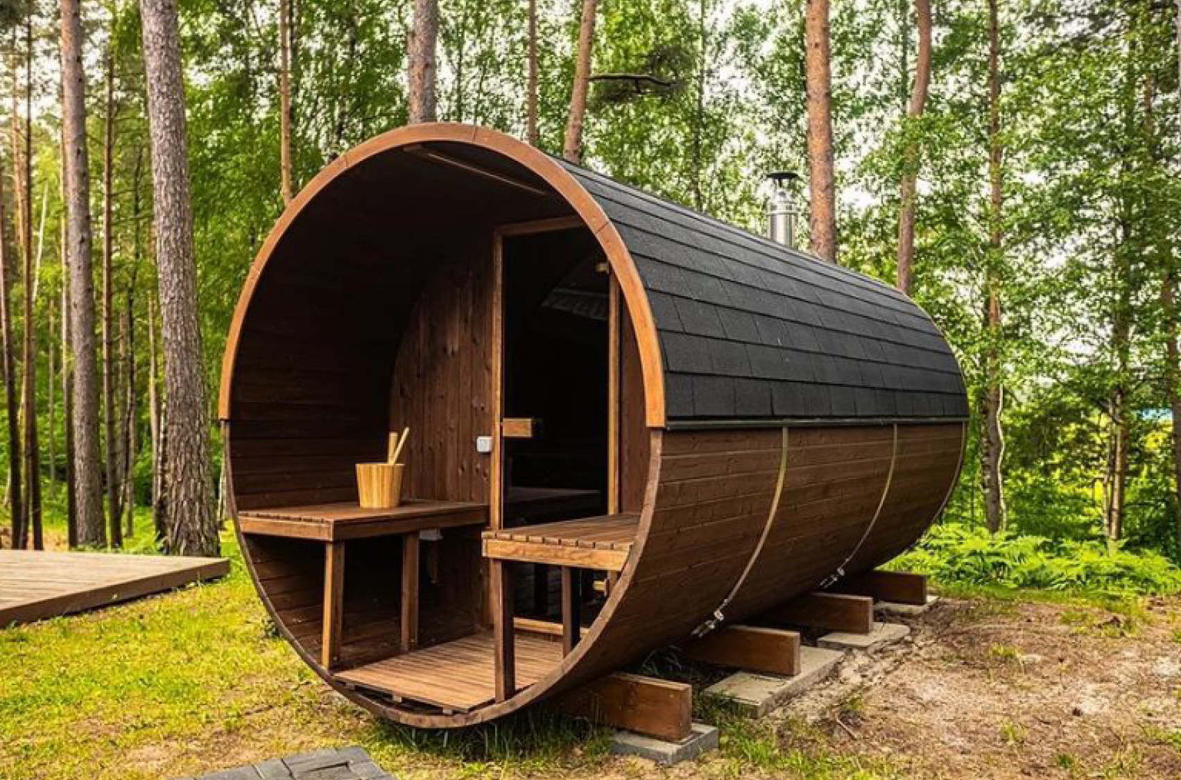 Van dagelijks leven naar dagelijkse luxe met een barrelsauna